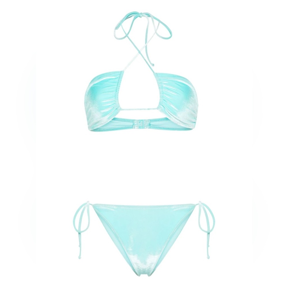 MC2 Saint Barth Velvet Teal Dahlia & Marielle set